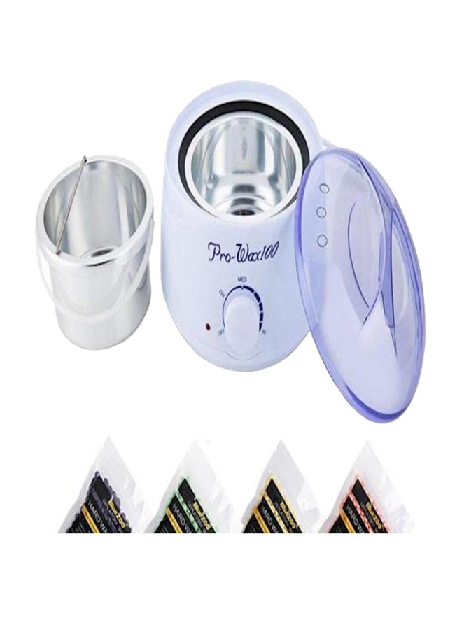 Pro-Wax100 - Wax Warmer With 4 Flavors Wax Beans Multicolour 660grams - Image 1
