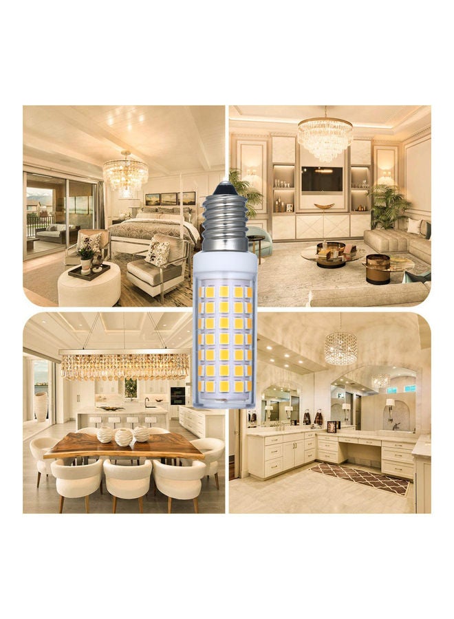 ماركة غير محددة مجموعة مصابيح LED E14 مكونة من 5 قطع أبيض دافئ  - Image 3