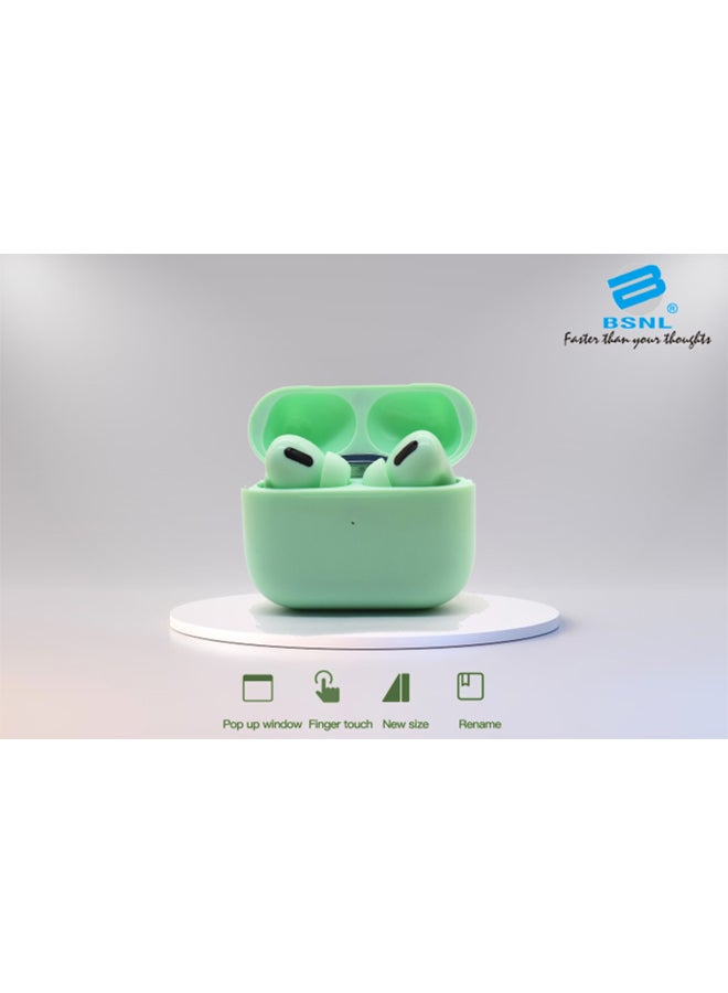 BSNL - Inpods Wireless In-Ear Bluetooth Earphones With Charging Case Green - Image 1