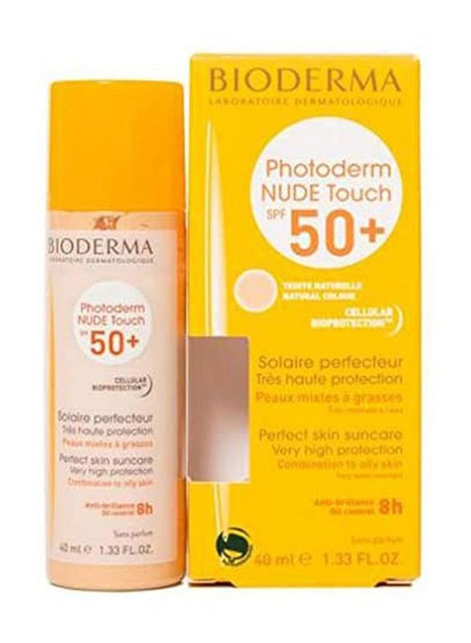 Bioderma - Photoderm Nude Touch Perfect Skin Suncare SPF50+ 40ml - Image 1