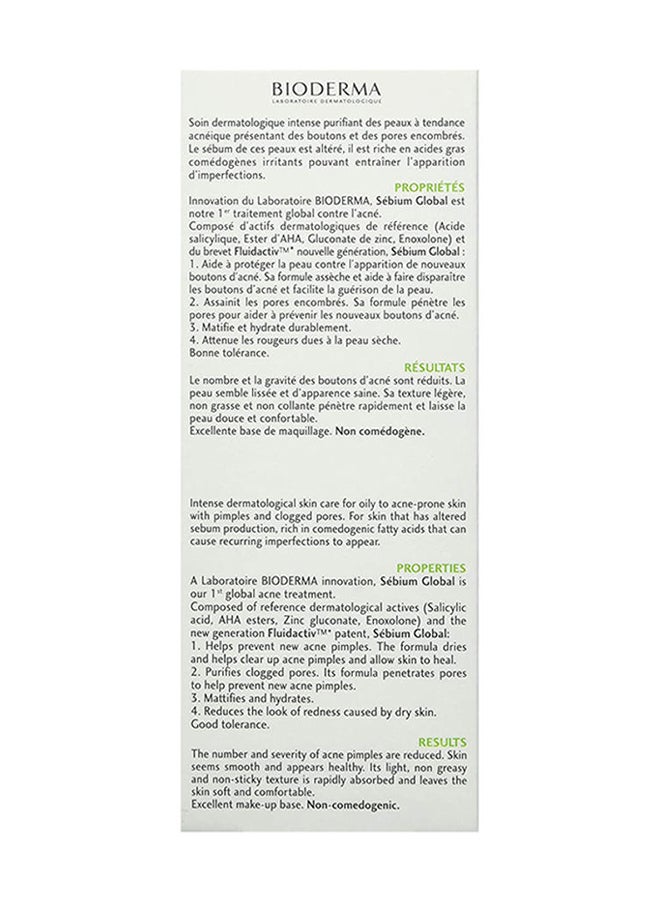 Bioderma Sebium Global Acne Treatment 30ml - Image 4