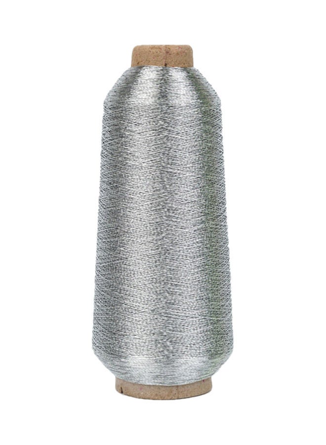Metallic Embroidery Floss-Cross Stitch Thread Silver - Image 1