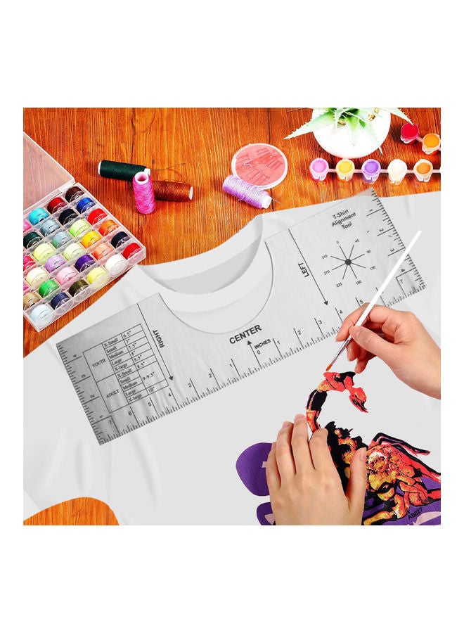 T-Shirt Alignment Ruler Transparent - Image 3