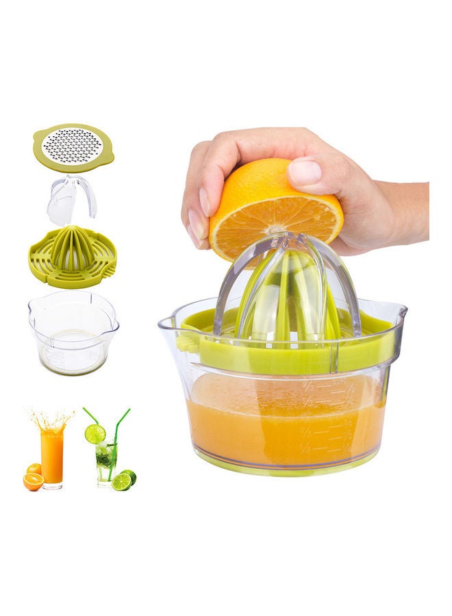 Manual Juicer With Built-in Measuring Cup Green 14 x 9 x 14cm  - Image 2