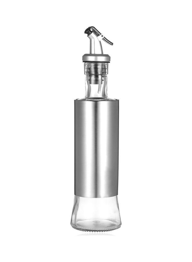 Olive Oil Dispenser Glass Silver  - Image 1