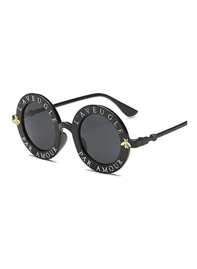 Round Retro Sunglasses - Image 1