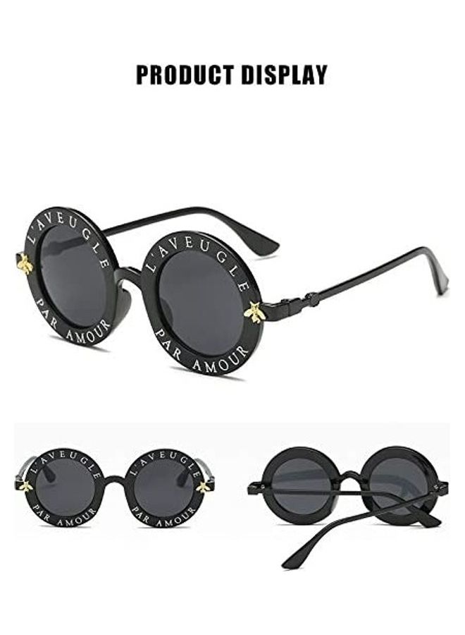 Round Retro Sunglasses - Image 3