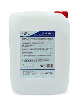 منظّف رغوي قلوي آمن MSA 101 بالمعدن المكلور شفاف 20لترات - v1627193440/N49424407A_1