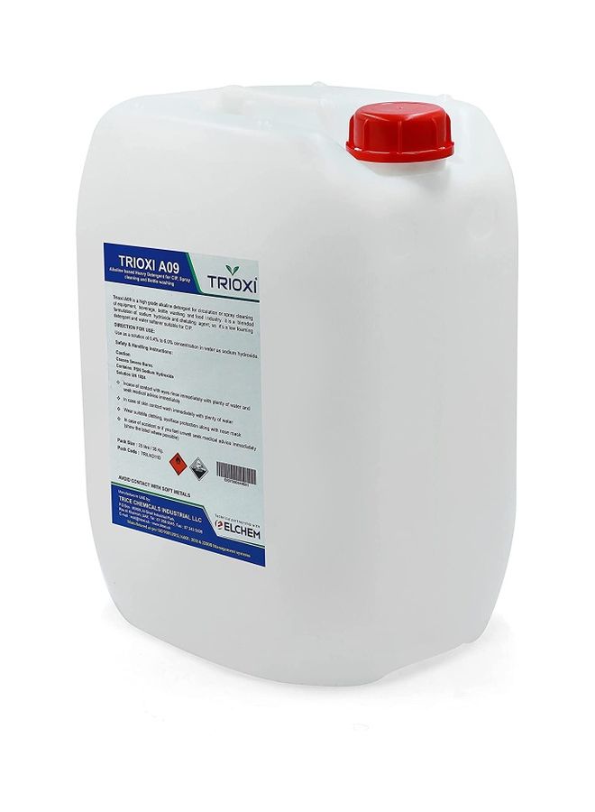 TRIOXI - A09 Alkaline Based Heavy Detergent Clear 20Liters - Image 1