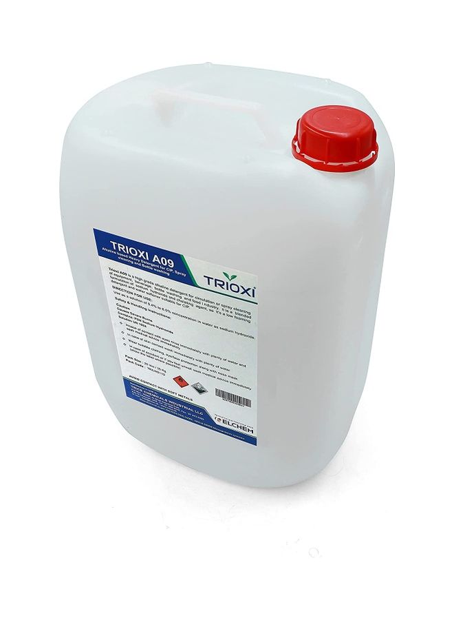 TRIOXI - A09 Alkaline Based Heavy Detergent Clear 20Liters - Image 1
