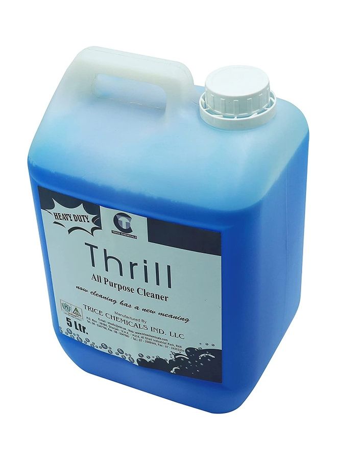 Thrill Heavy Duty All Purpose Cleaner Blue 5Liters - Image 3