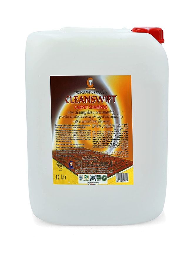 Thrill - Cleanswift Carpet Shampoo Clear 20Liters - Image 1