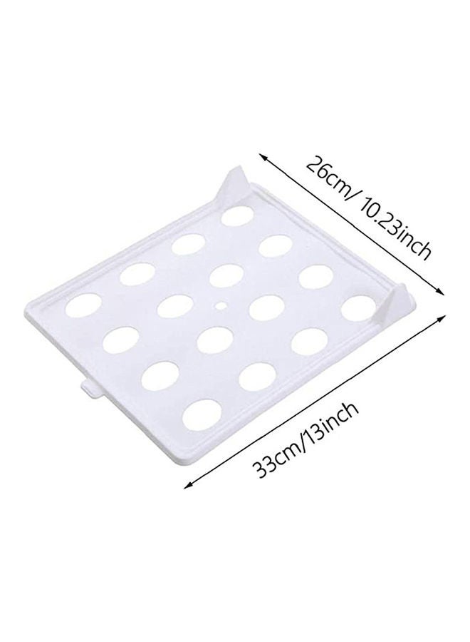 10-Piece Shirt Folder And Organizer For Closet White  - Image 2