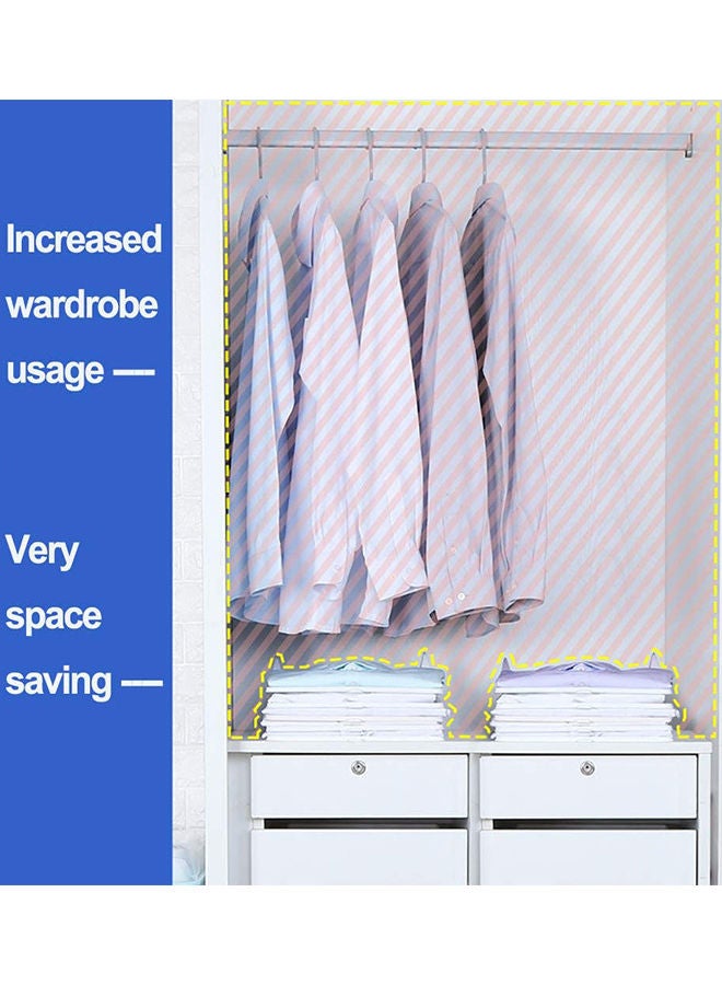10-Piece Shirt Folder And Organizer For Closet White  - Image 5