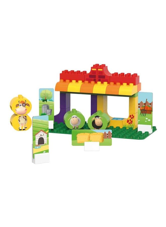 BioBUDDi BB-0219 42-Piece Animal Farm Building Toy Set 42 1+ Years - Image 3