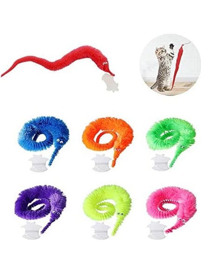 Magic 12-Piece Worm Toys 5.9inch - Image 1
