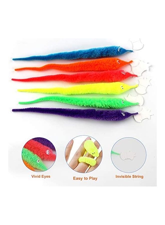 Magic 12-Piece Worm Toys 5.9inch - Image 2