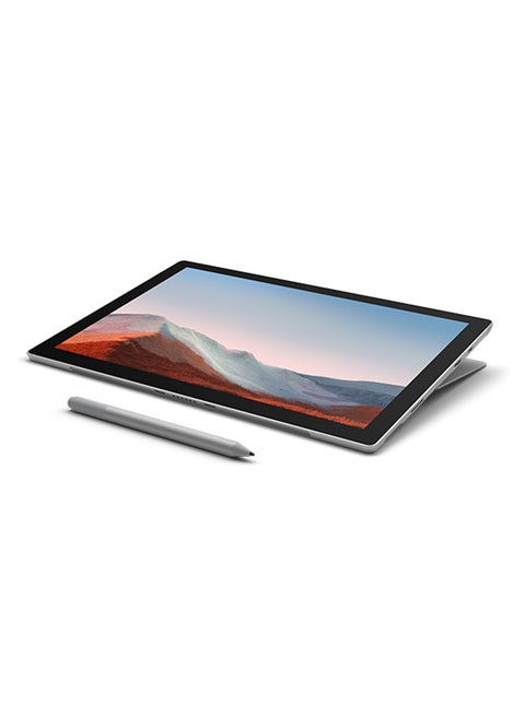 Surface Pro 7+ Convertible 2 In 1 Laptop With 12.3 Inch PixelSense Display Screen, Core i5 1135G7 Processor/8GB RAM/256GB SSD/Intel Iris Xe Graphics/Windows 11 Home/International Version - English Platinum