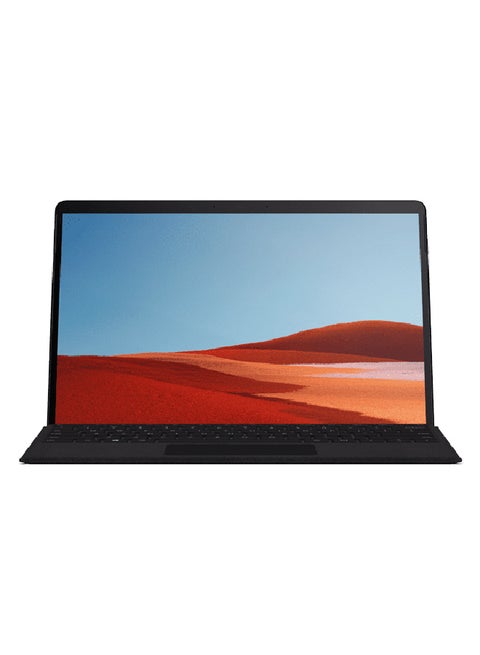 Surface Pro X Laptop With 13-Inch PixelSense Display, ARM SQ1 Processor/8GB RAM/128GB SSD/Intel UHD Graphics/Windows 10 /International Version english_arabic Black