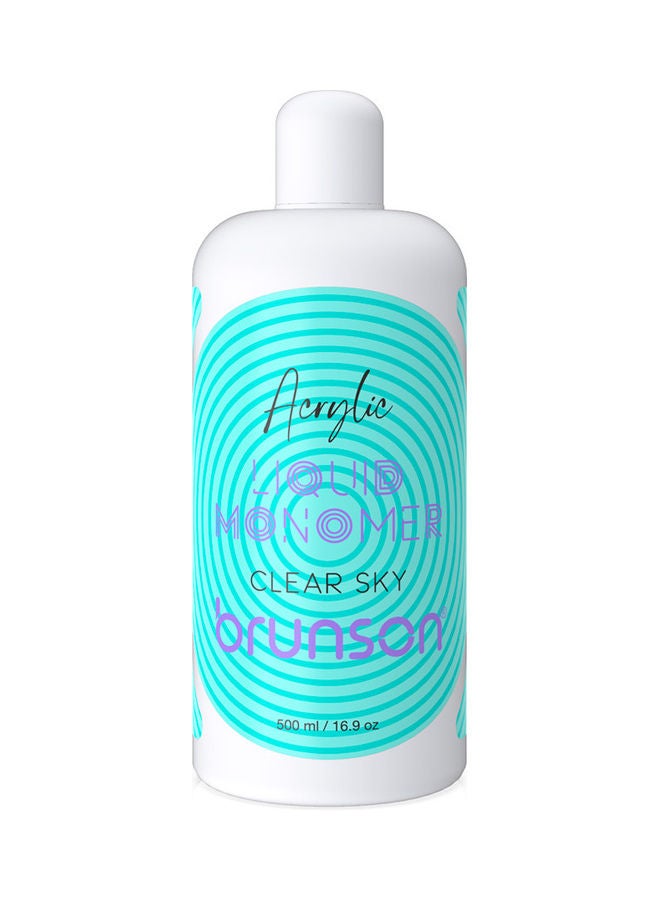 brunson Acrylic Liquid Monomer Clear Sky Blue