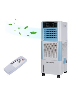 High-End Multi Functional Floor Standing Air Cooler 18 L 90 W WJD980F-1L White/Blue