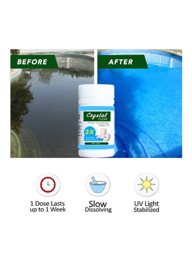 Generic - Pool Cleaning Float And Purifier Tablets Kit Multicolour - Image 1