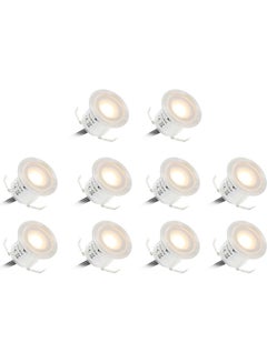 Generic 10-Piece  LED Deck Light Yellow  - Image 1