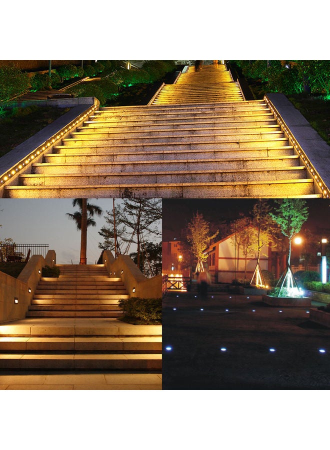 10-Piece  LED Deck Light Yellow  - Image 2