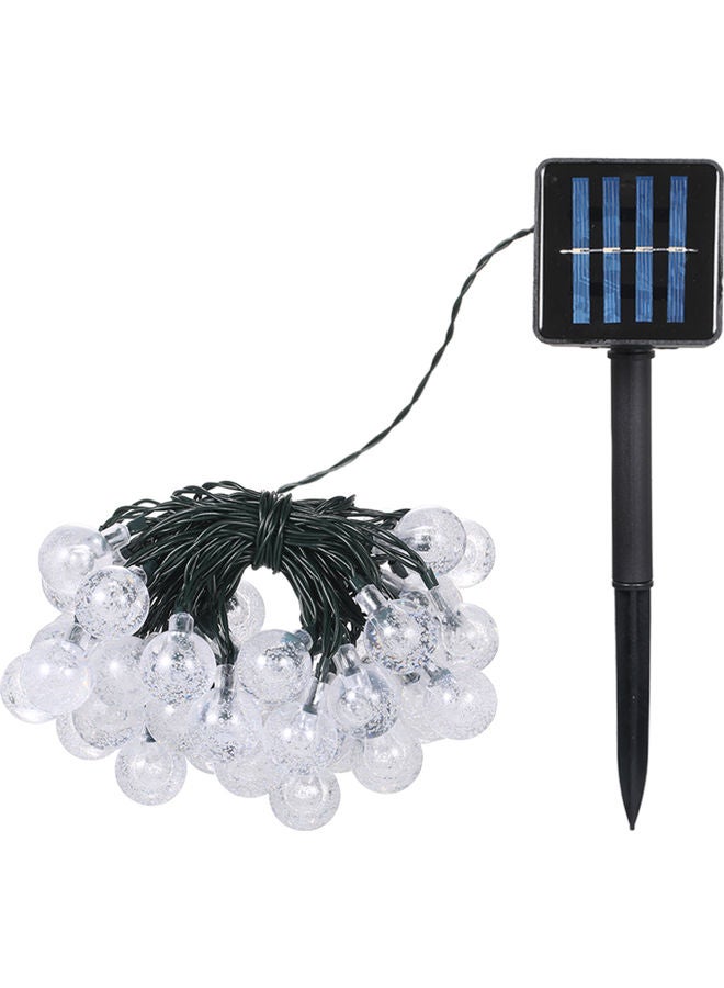 شريط إضاءة LED للأماكن الخارجية يعمل بالطاقة الشمسية بتصميم كرات أصفر - Image 1