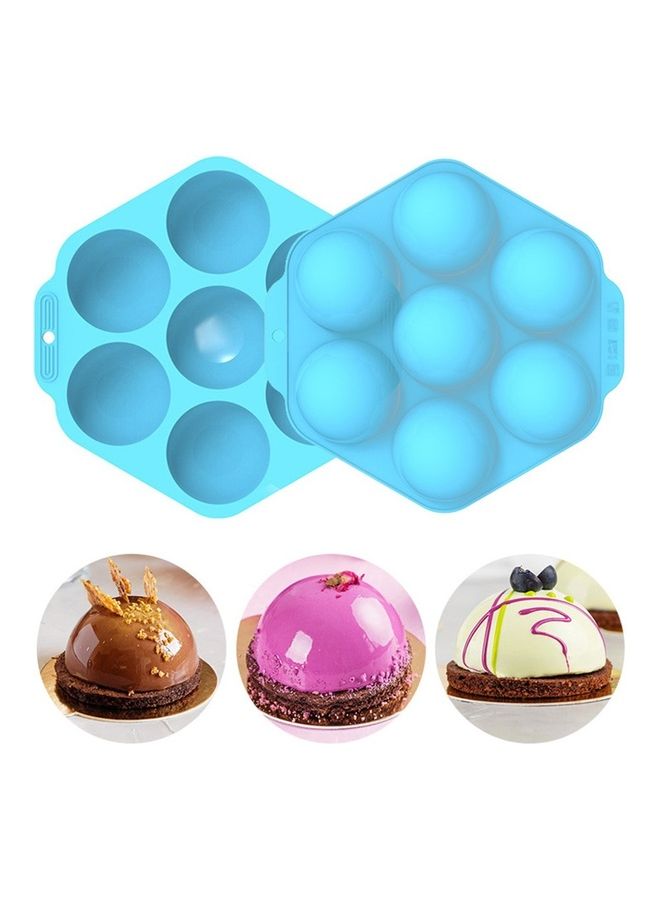 Silicone Molds For Baking Blue 24.5 x 24.1 x 3.6cm  - Image 1