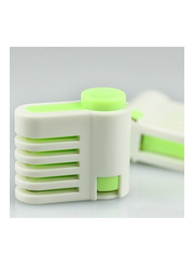 Generic Cake Cutting Slicer Green/White 30x20x10cm  - Image 2