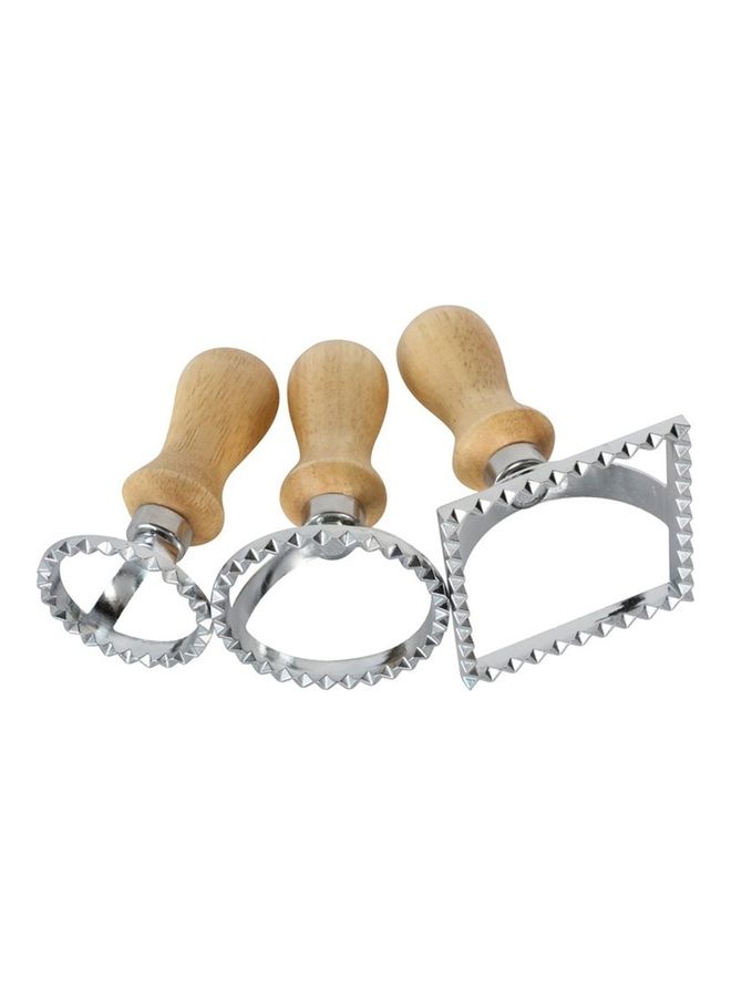 Generic Dough Pattern Mold Cutter silver/Beige 11x6x6cm  - Image 4