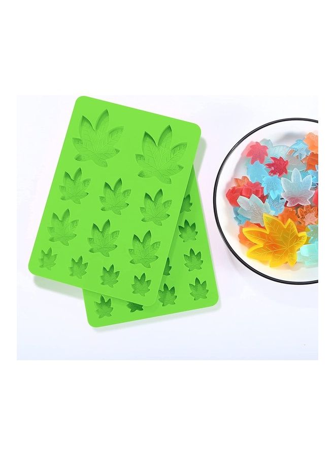 Generic Diy Maple Leaf Practical Mold green 21x14.8x8cm  - Image 1