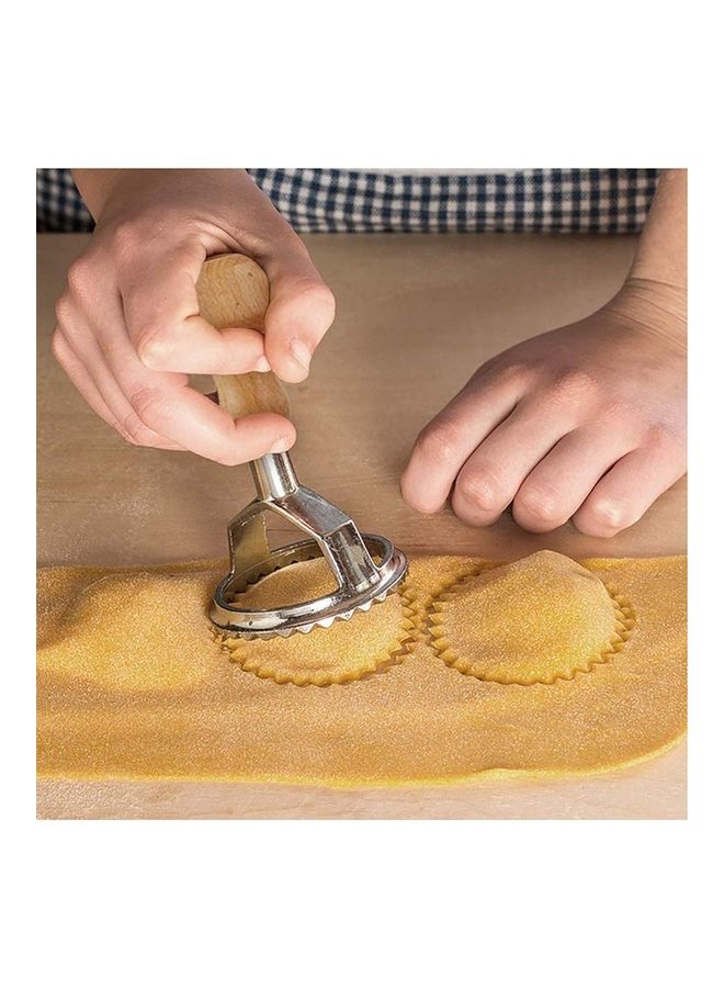 Generic Dough Pattern Mold Cutter silver/Beige 11x6x6cm  - Image 5