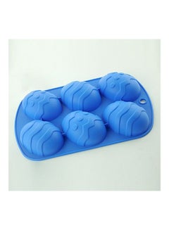 Generic Silicone Cake Egg Mold blue 20.5X13X2.5cm 