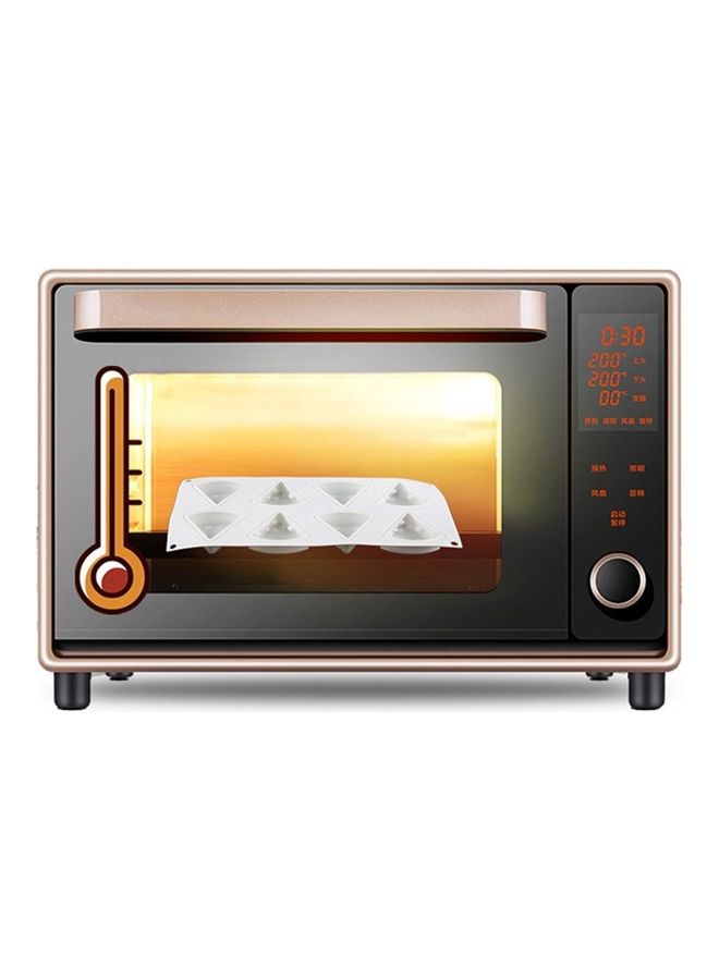 قوالب جبن من السيليكون أبيض 29x17x3سم - Image 2