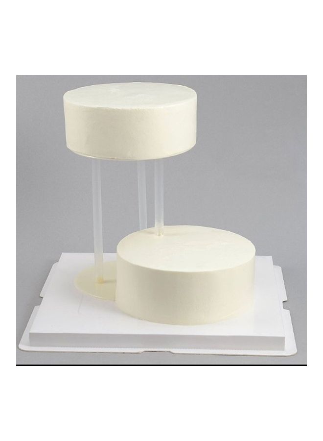 Multi-layer Frame Practical Cake Stand White 23.5x12.5x1.5cm  - Image 1