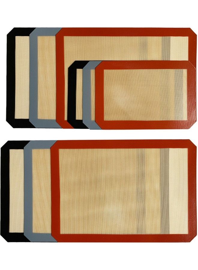 أداة خبز بسطح مانع للالتصاق من السيليكون رمادي / بيج 30x5x5سم - Image 1
