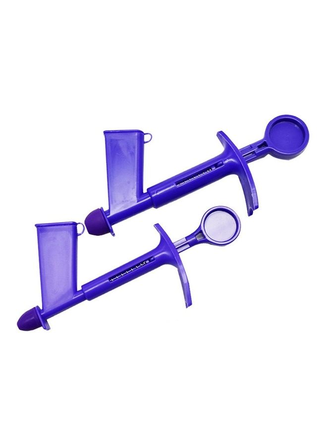 Flower Gun Cake Decorator Purple 7.5x18x10cm - Image 3