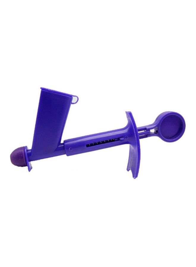 Flower Gun Cake Decorator Purple 7.5x18x10cm - Image 4