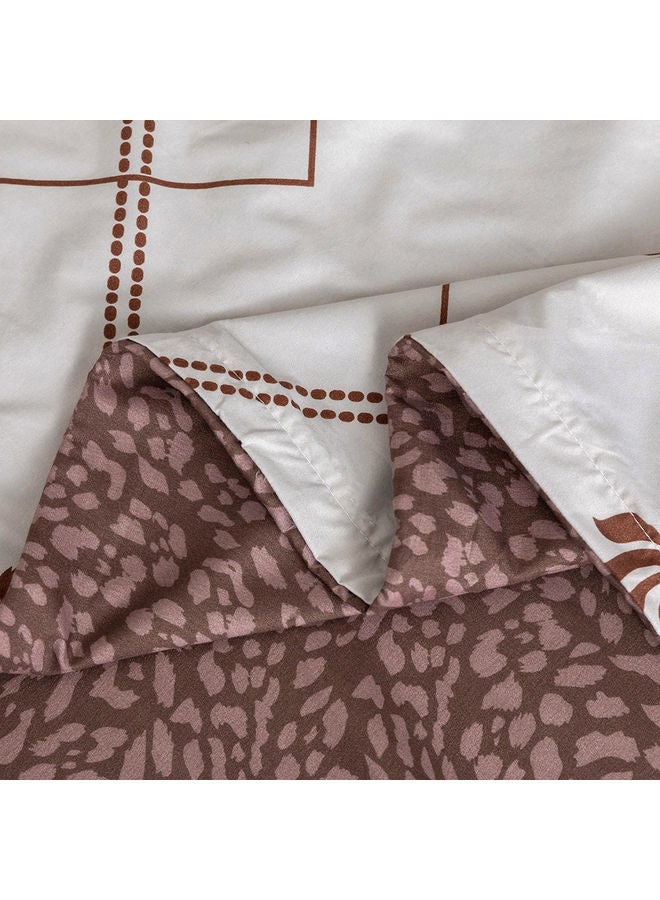 RISHAHOME 6-Piece Double Size Duvet Cover Set Microfiber Multicolour  - Image 3
