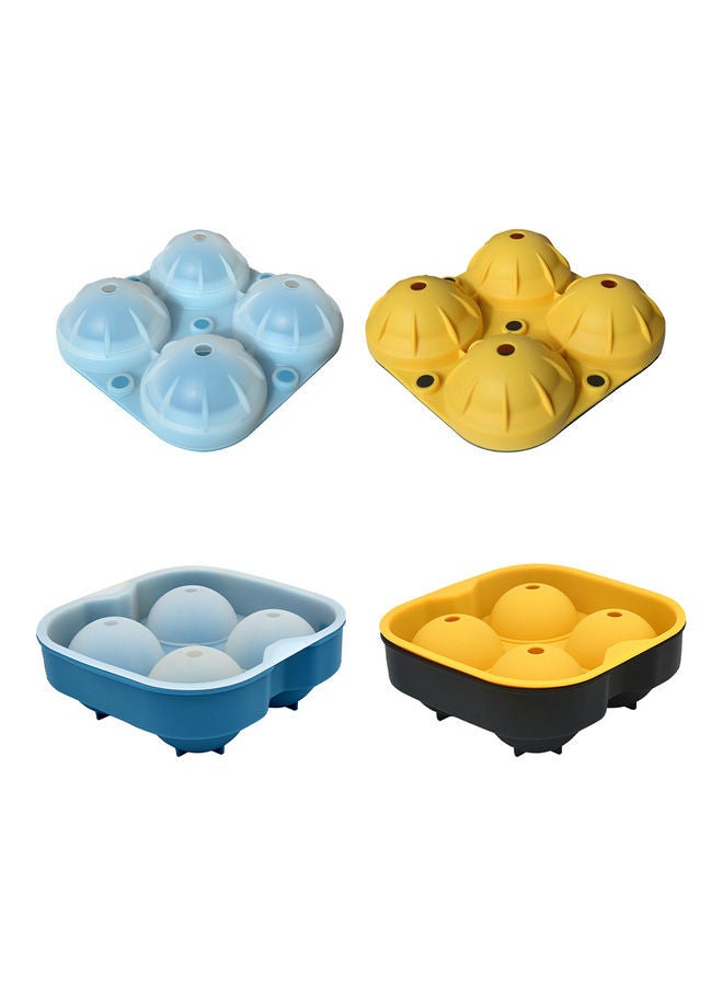 2-Piece Sphere Ice Ball Maker Multicolour 18.00 x 13.50 x 18.00cm