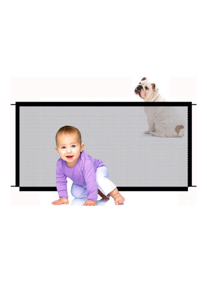 Generic - Ultra Durable Mesh Baby Safety Gate With 4 Sticky Wall Hooks for Easy Installation - Size 180x72 cm - Image 1