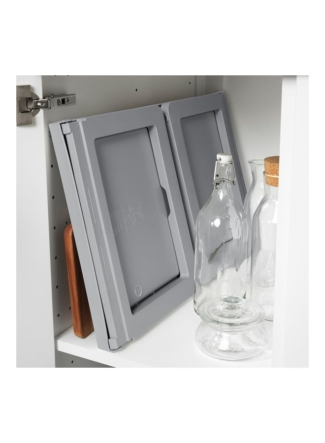 دبليو كيه صينية تقديم مناسبة للسرير رمادي - Image 3