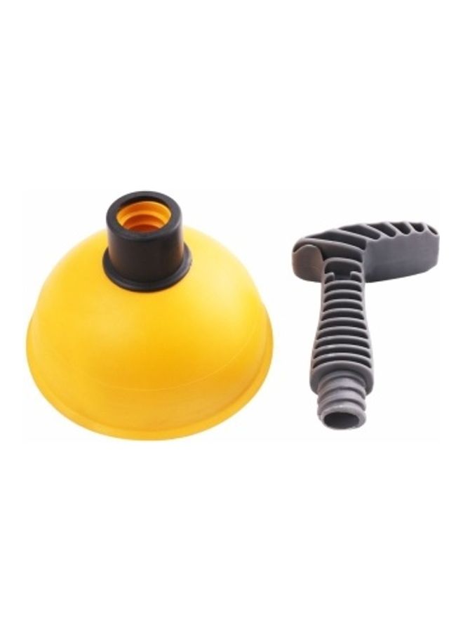 كلاسي تاتش كباس للحوض أصفر/رمادي 17x12.5x12.5سم - Image 2