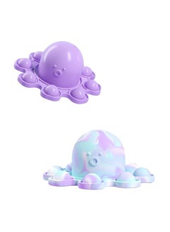 Colour-changing Octopus Push Pop Bubble Fidget Toy