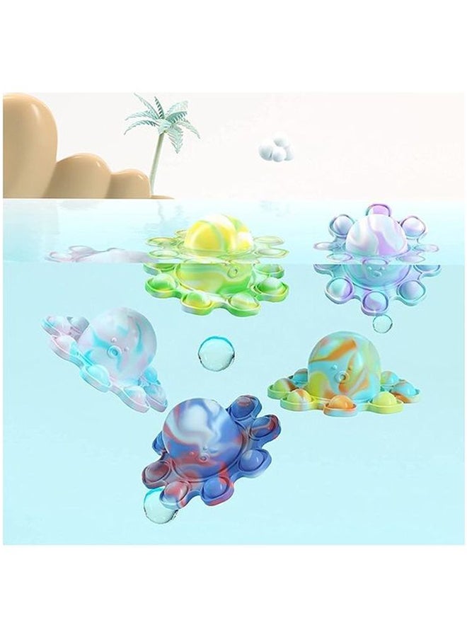 XiuWoo - Colour-changing Octopus Push Pop Bubble Fidget Toy - Image 1