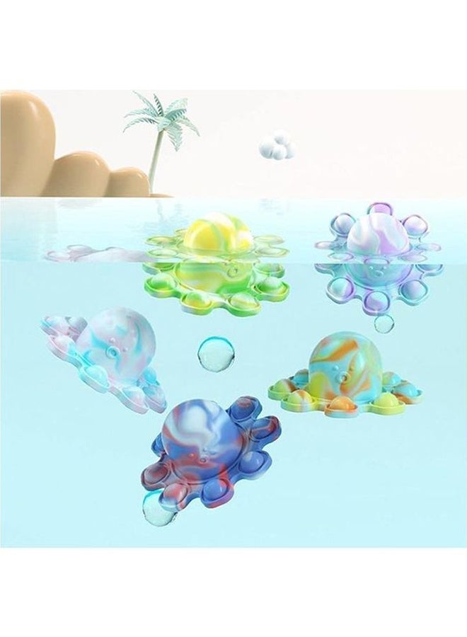 XiuWoo Push Bubble Sensory Octopus Double-Sided Flip Design Decompression Toy - Image 2