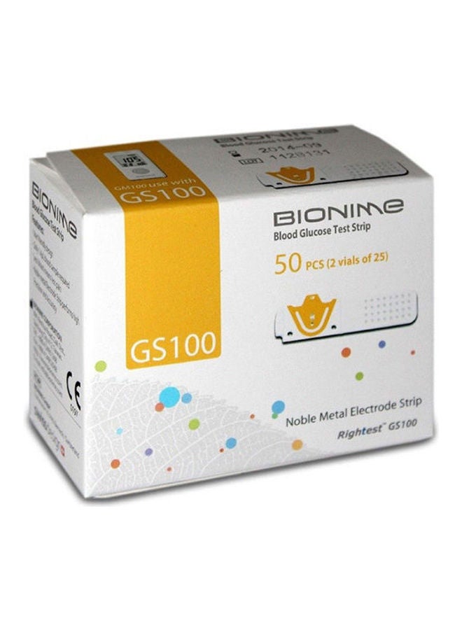 شرائط اختبار Bionime GS100