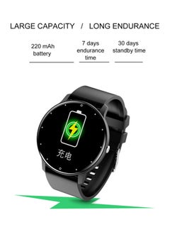 Generic Waterproof Touchscreen Activity Tracker Smartwatch Black  - Image 5